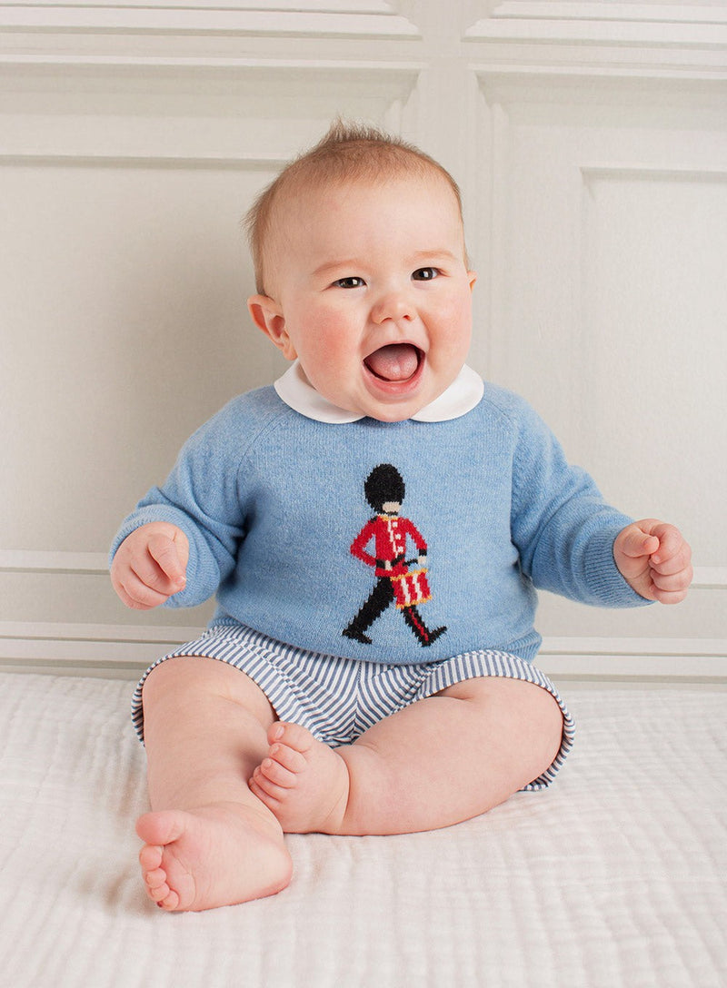 Thomas Brown Jumper Baby Drumming Guardsman Jumper