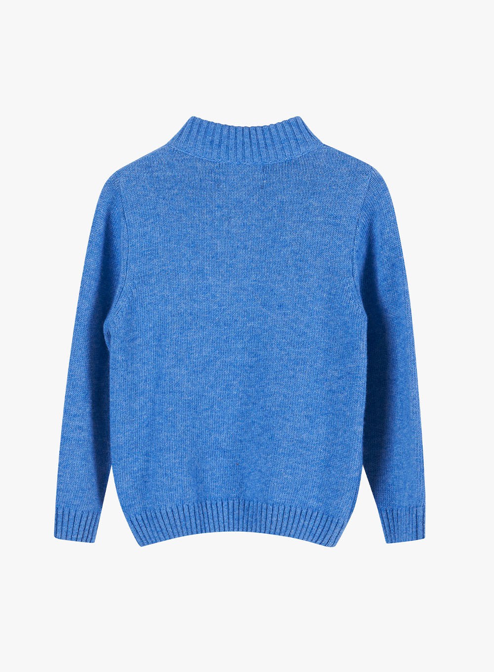Thomas Brown Jumper Calum Half-Zip Jumper in Sky Blue