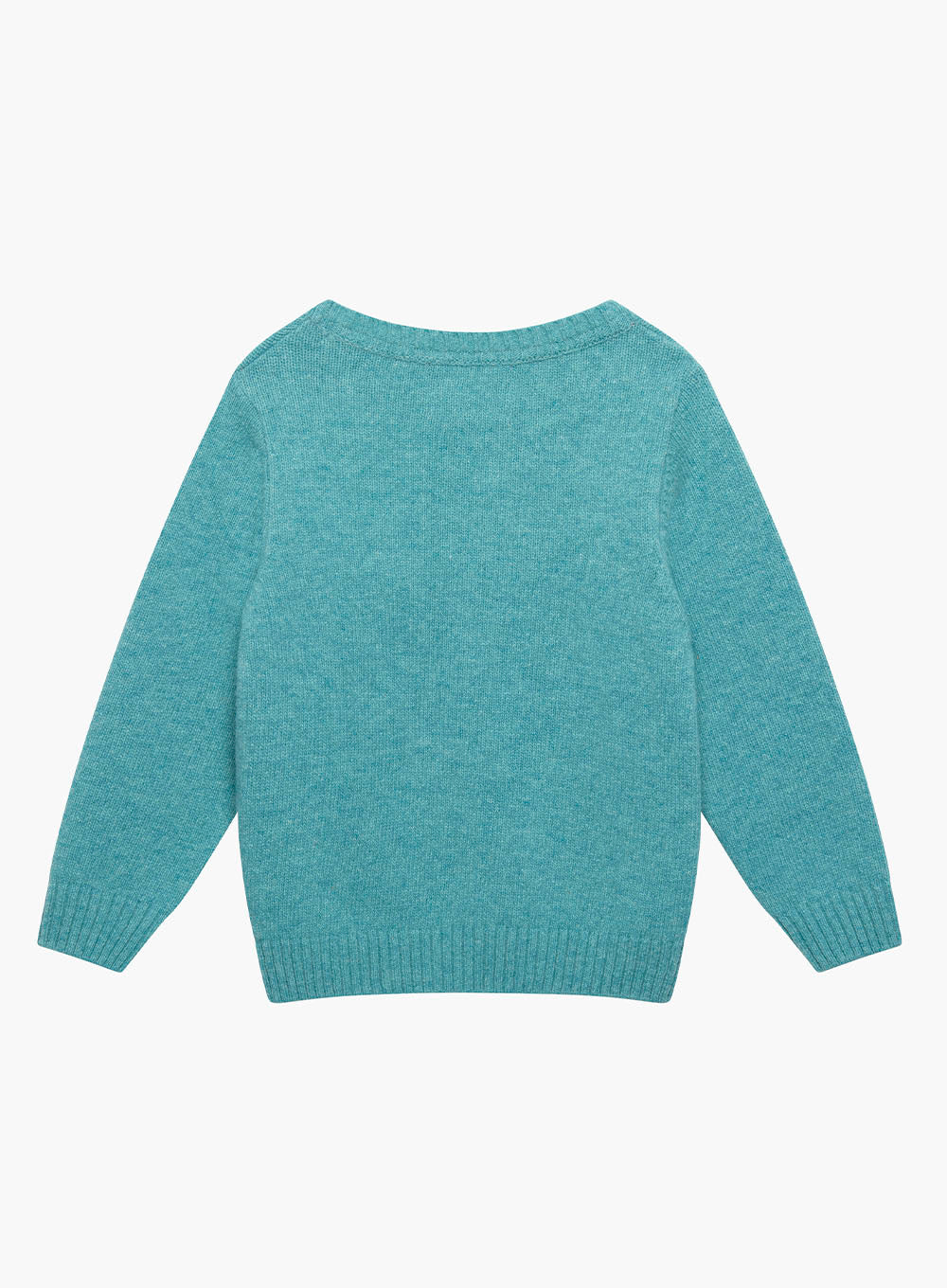 Thomas Brown Boys Champ Jumper Teal Green Trotters London