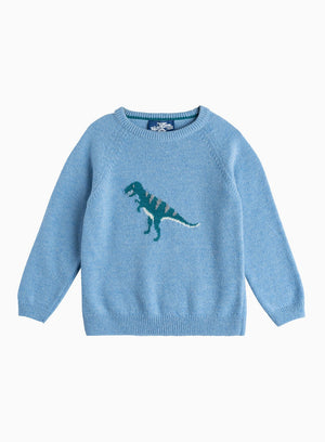 Thomas Brown Jumper Dominic Dinosaur Jumper