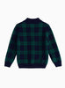 Thomas Brown Jumper Donald Half-Zip Jumper
