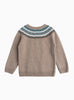 Thomas Brown Jumper Frankie Fair Isle Jumper in Oatmeal