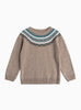 Thomas Brown Jumper Frankie Fair Isle Jumper in Oatmeal