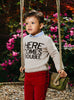 Thomas Brown Jumper Here Comes Trouble Jumper