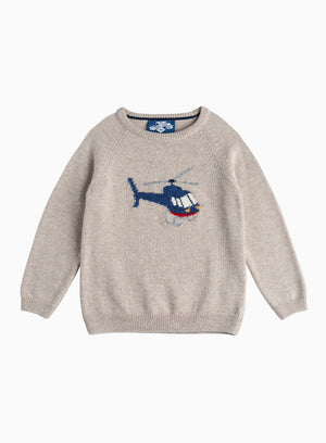 Thomas Brown Jumper Hugh Helicopter Jumper