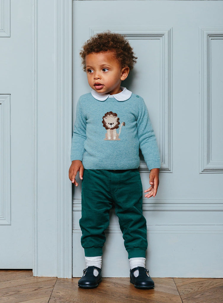 Thomas Brown Jumper Little Baby Augustus Lion Jumper