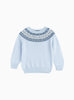 Thomas Brown Jumper Little Frankie Fair Isle Jumper