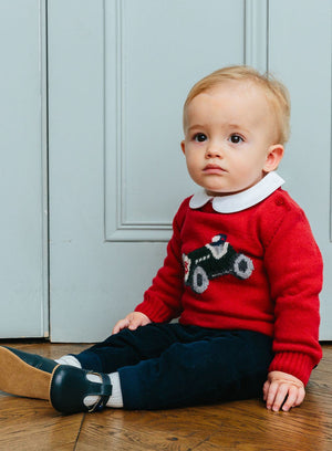 Thomas Brown Jumper Little Henry Car Jumper