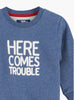Thomas Brown Jumper Little Here Comes Trouble Sweater