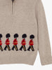 Thomas Brown Jumper Marching Guardsman Half-Zip Jumper