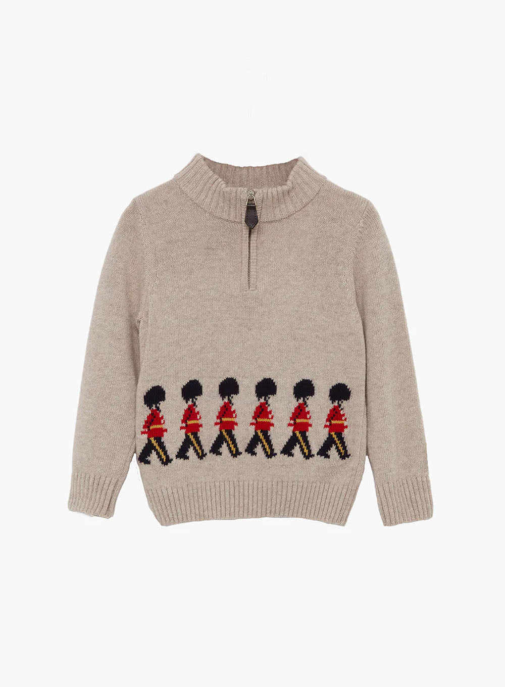 Thomas Brown Jumper Marching Guardsman Half-Zip Jumper