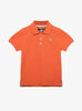 Thomas Brown Polo Harry Piqué Polo in Orange