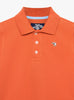 Thomas Brown Polo Harry Piqué Polo in Orange