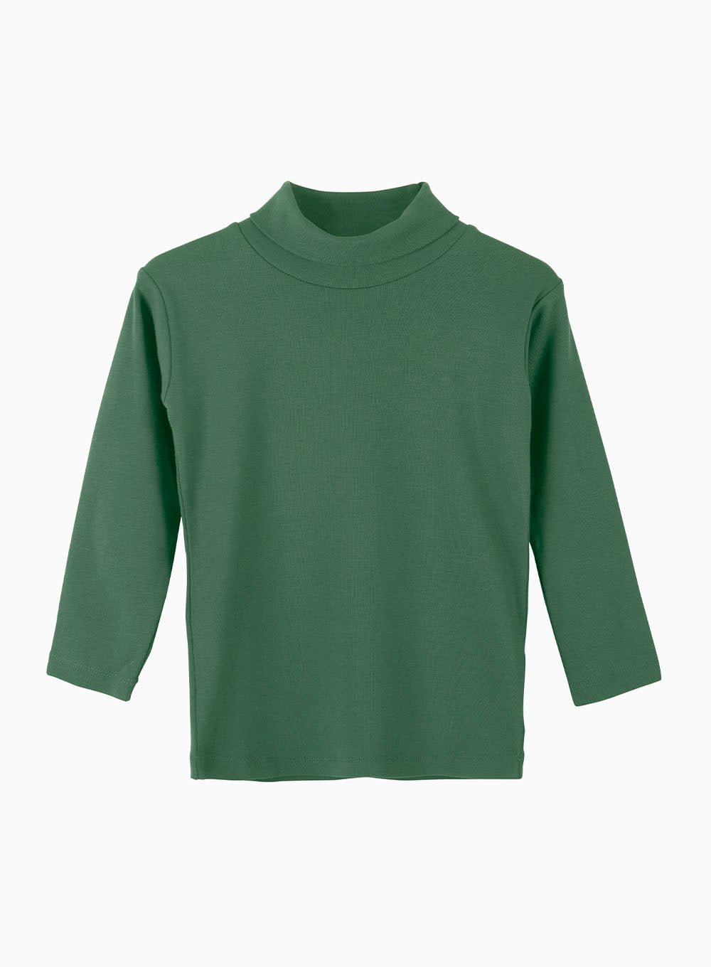 Thomas Brown Roll Neck Unisex Classic Roll Neck in Green