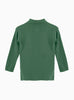 Thomas Brown Roll Neck Unisex Classic Roll Neck in Green