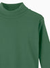 Thomas Brown Roll Neck Unisex Classic Roll Neck in Green