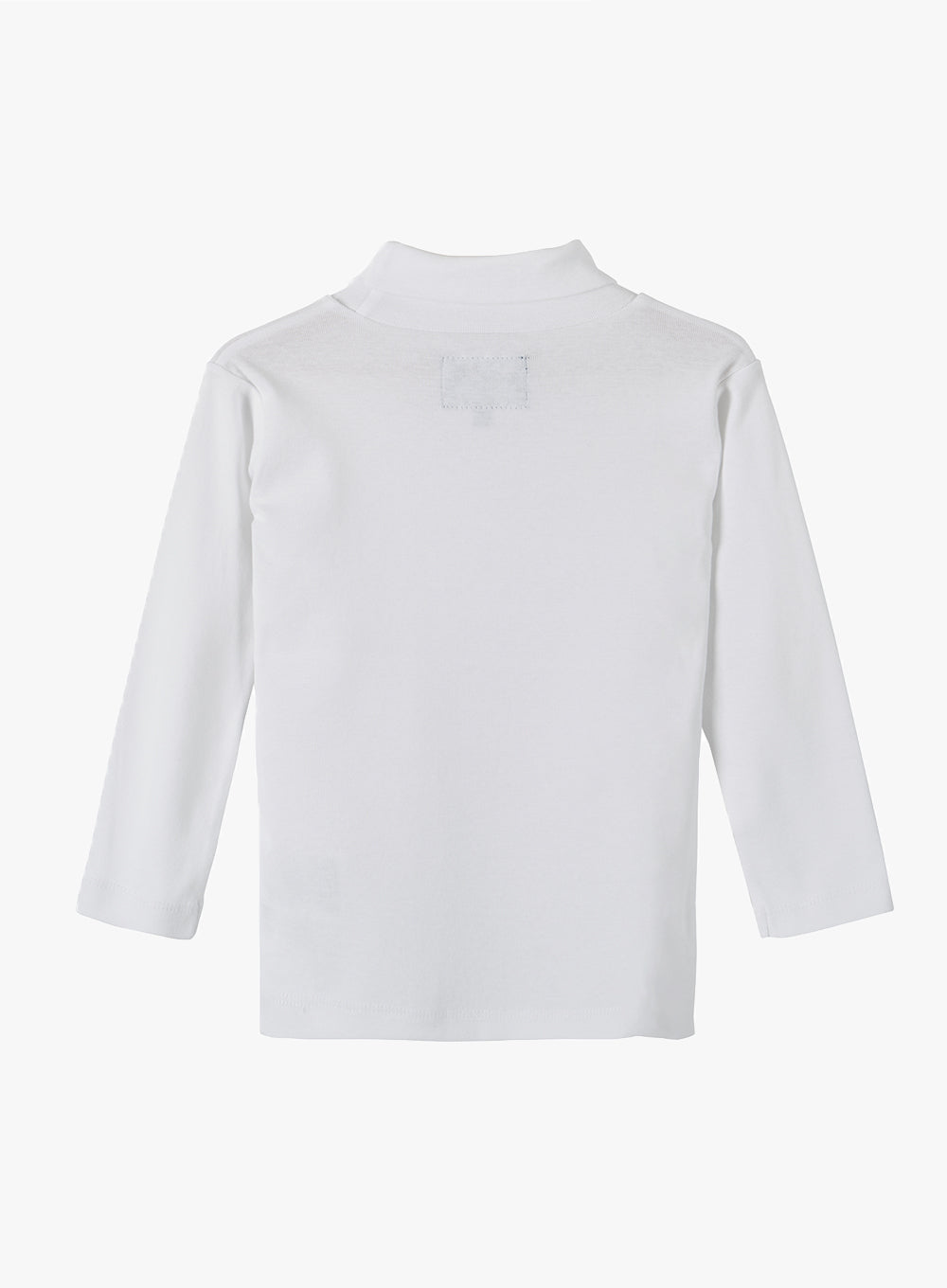 Thomas Brown Roll Neck Unisex Classic Roll Neck in White