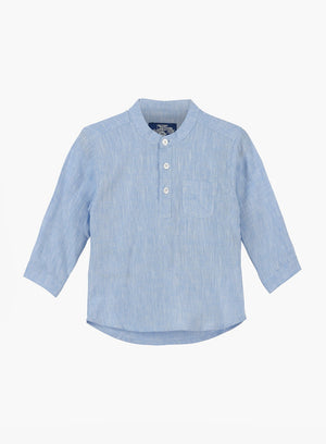 Chelsea Clothing Company Shirt Baby Oscar Shirt in Pale Blue