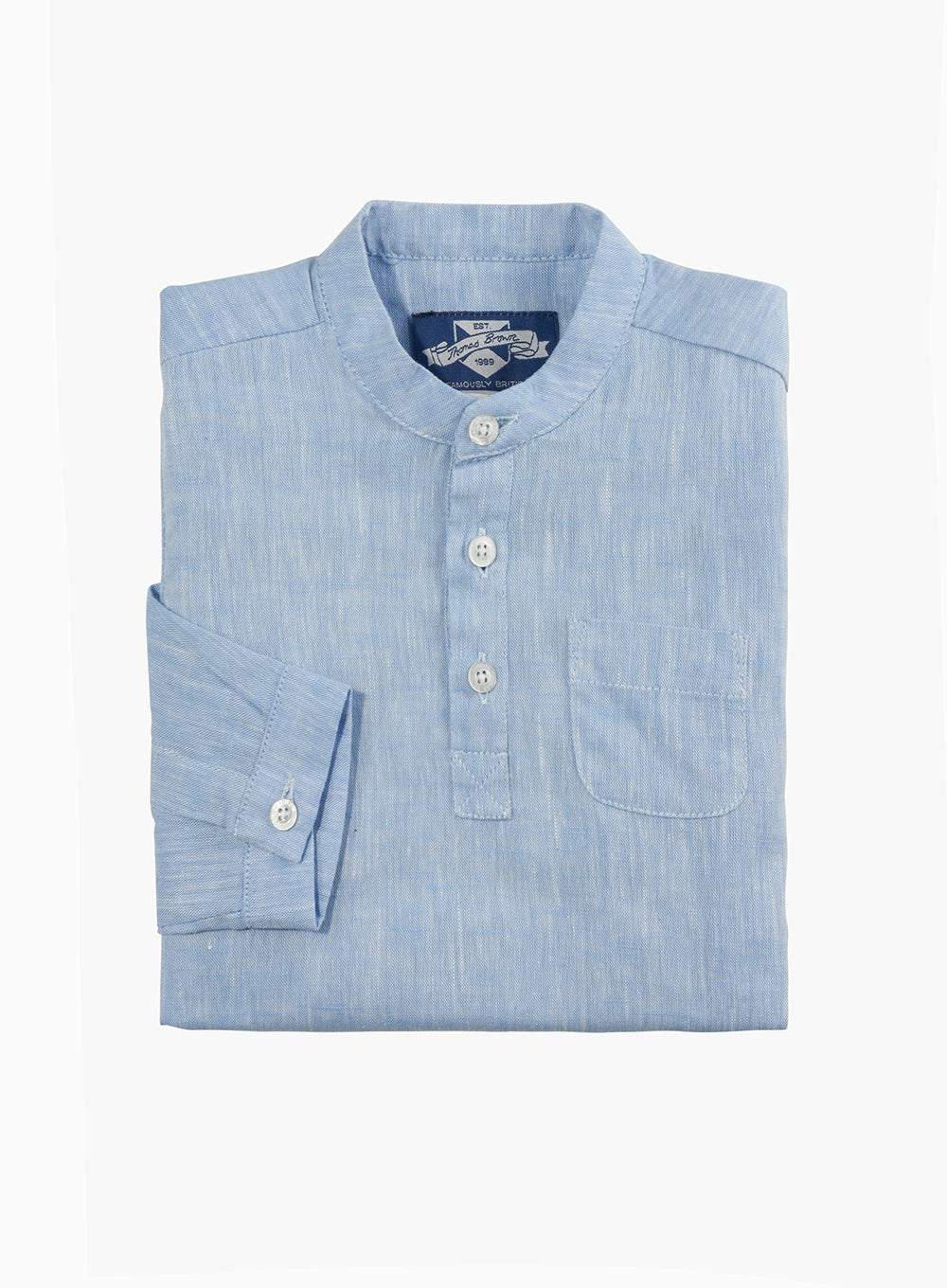 Chelsea Clothing Company Shirt Baby Oscar Shirt in Pale Blue