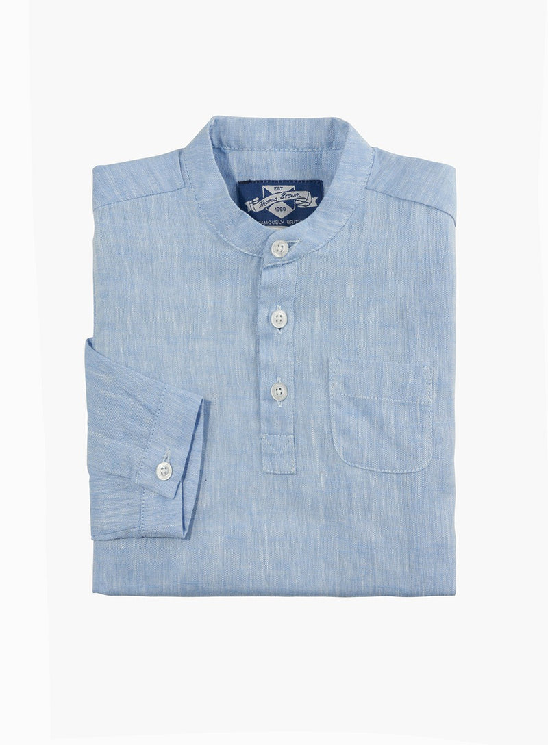 Chelsea Clothing Company Shirt Baby Oscar Shirt in Pale Blue