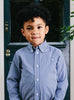 Thomas Brown Shirt Thomas Shirt in Navy Gingham