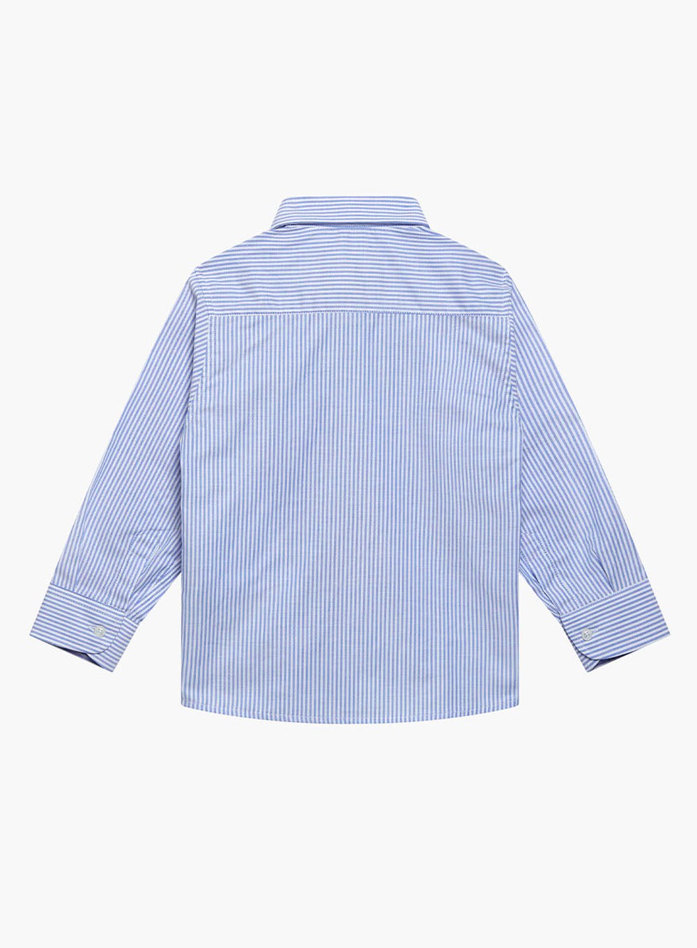 Thomas Brown Shirt Thomas Shirt in Navy Striped