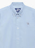 Thomas Brown Shirt Thomas Shirt in Pale Blue Chambray