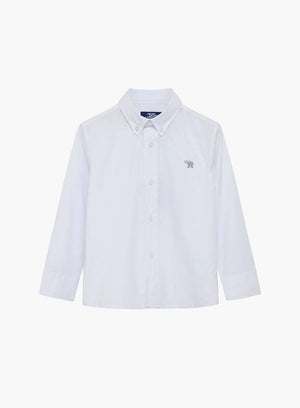 Thomas Brown Shirt Thomas Shirt in White