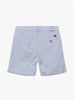 Thomas Brown Shorts Charlie Chino Shorts in Blue Stripe