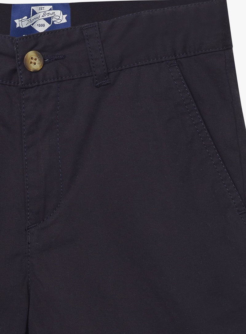 Thomas Brown Shorts Charlie Chino Shorts in Navy