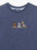 Thomas Brown T-Shirt Baby Augustus Lion + Friends T-Shirt