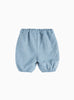 Thomas Brown Trousers Little Bertie Trousers in Pale Blue Herringbone