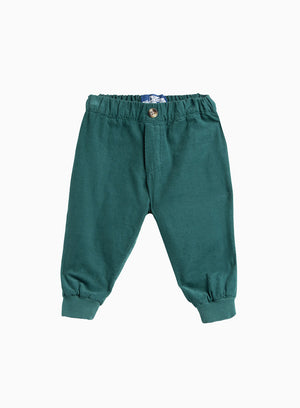 Thomas Brown Trousers Little Orly Trousers in Bottle Green