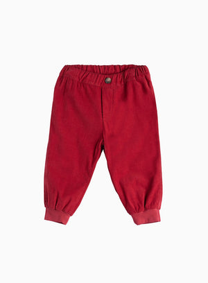 Thomas Brown Trousers Little Orly Trousers in Deep Red