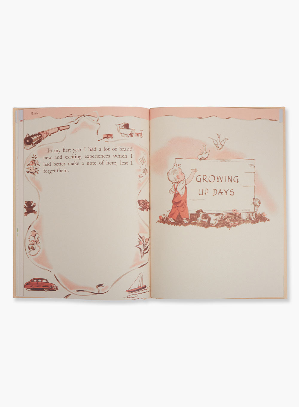 Trotters Childrenswear Book Vintage Baby Book