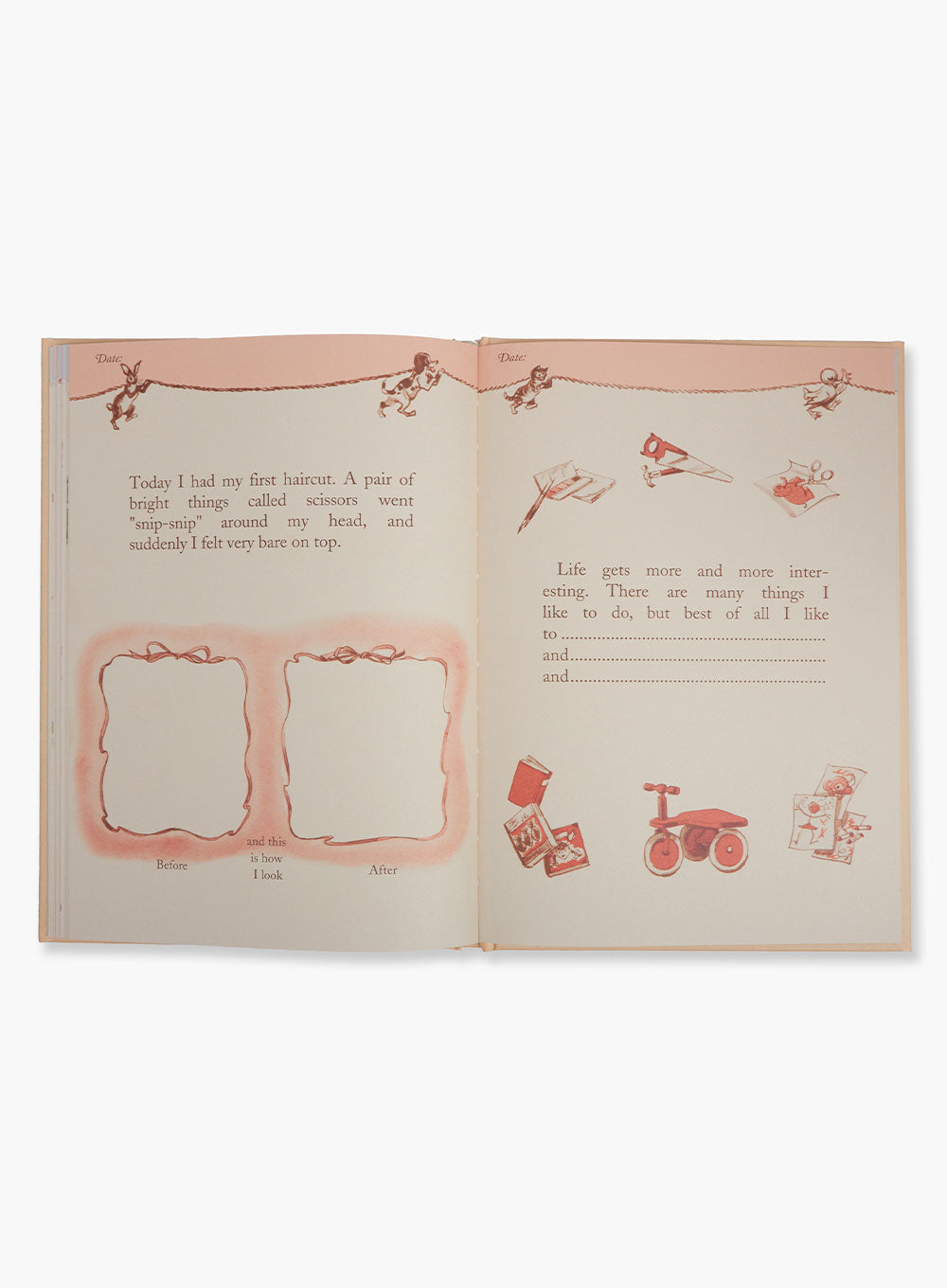 Trotters Childrenswear Book Vintage Baby Book