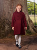 Trotters Heritage Coat Classic Coat in Burgundy