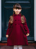 Trotters Heritage Coat Classic Coat in Burgundy