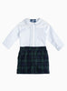 Trotters Heritage Set Little Rupert Set in Navy Tartan