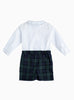 Trotters Heritage Set Little Rupert Set in Navy Tartan