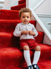 Trotters Heritage Set Little Rupert Set in Red Check