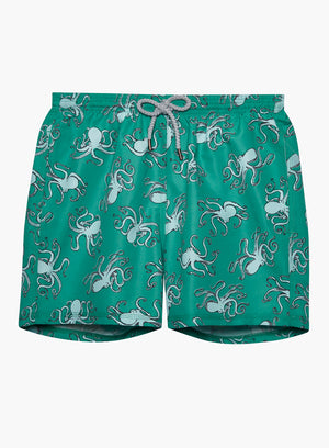 Trotters Swim Swimshorts Mens Daddy & Me Swimshorts in Octopus