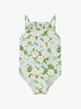 Trotters Swim Swimsuit Frill Swimsuit in Aqua Carline