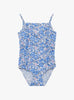 Trotters Swim Swimsuit Frill Swimsuit in Blue Betsy