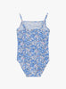 Trotters Swim Swimsuit Frill Swimsuit in Blue Betsy