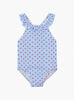 Trotters Swim Swimsuit Frill Swimsuit in Strawberry