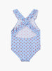 Trotters Swim Swimsuit Frill Swimsuit in Strawberry