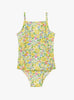Trotters Swim Swimsuit Frill Swimsuit in Yellow Betsy