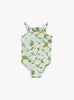 Trotters Swim Swimsuit Little Frill Swimsuit in Aqua Carline