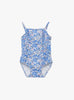 Trotters Swim Swimsuit Little Frill Swimsuit in Blue Betsy